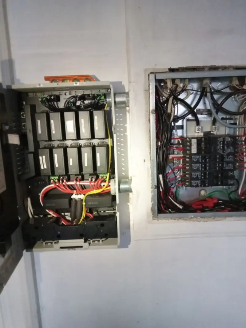 Electrical panel upgrade completed for Ring Doorbell Installation in McDonald